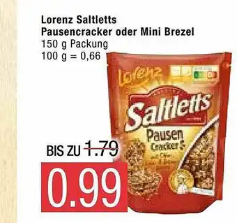 Marktkauf Lorenz Saltletts Pausencracker Oder Mini Brezel Angebot