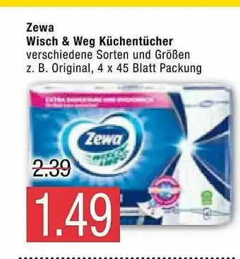 Marktkauf Zewa Wisch & Weg Küchentücher Angebot