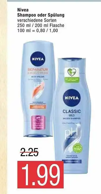 Marktkauf Nivea Shampoo Oder Spülung Angebot