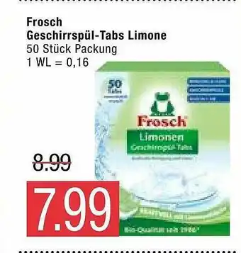 Marktkauf Frosch Geschirrspül-tabs Limone Angebot