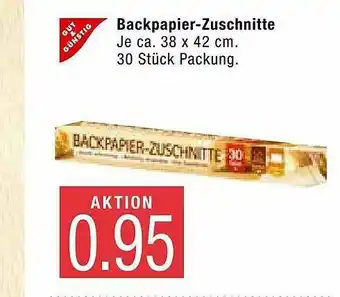 Marktkauf Backpapier-zuschnitte Angebot