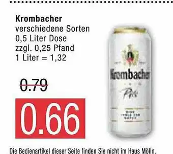 Marktkauf Krombacher Angebot