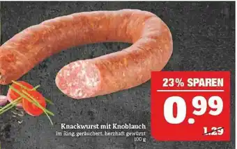 Marktkauf Knackwurst Mit Knoblauch Angebot