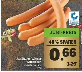 Marktkauf Jubiläums-wiener Würstchen Angebot