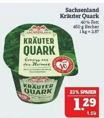 Marktkauf Sachsenland Kräuter Quark Angebot