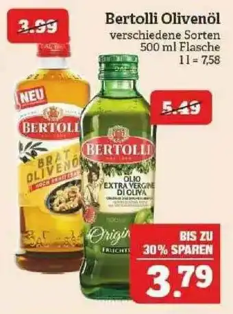 Marktkauf Bertolli Olivenöl Angebot