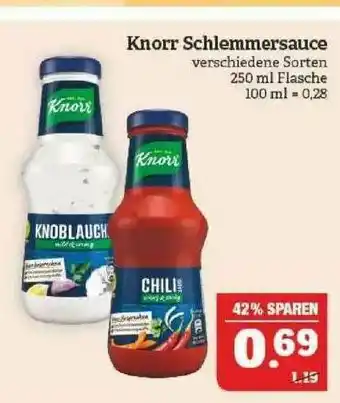 Marktkauf Knorr Schlemmersauce Angebot