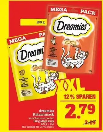 Marktkauf Dreamies Katzensnacks Angebot