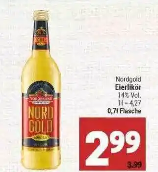 Marktkauf Nordgold Eierlikör Angebot