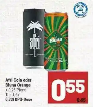 Marktkauf Afri Cola Oder Bluma Orange Angebot