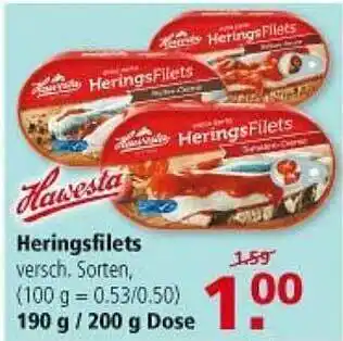 Multi Markt Hawesta Heringsfilets Angebot