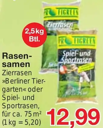 Jawoll Rasensamen 2,5 kg Btl. Angebot