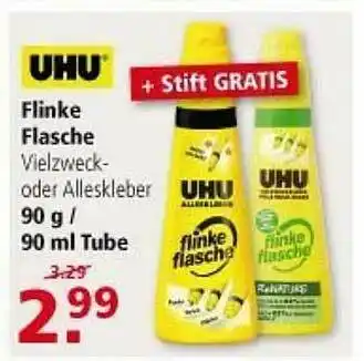 Multi Markt Uhu Flinke Flasche Angebot