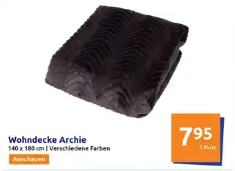 Action Wohndecke Archie 140*180 Angebot