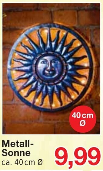 Jawoll Metall Sonne Angebot