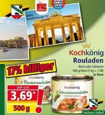 Norma Kochkönig Rouladen Angebot