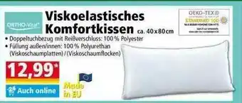 Norma Orthovital Viskoelastisches Komfortkissen Angebot