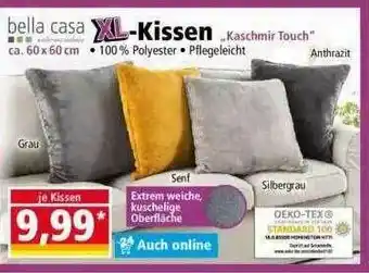 Norma Bella Casa XL-kissen „kaschmir Touch” Angebot