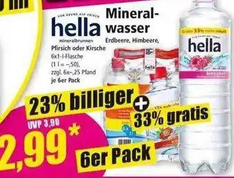 Norma Hella Mineralwasser Angebot