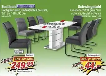 Poco Esstisch , Schwingstuhl Angebot