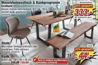 Poco Stuhl, Bank Angebot