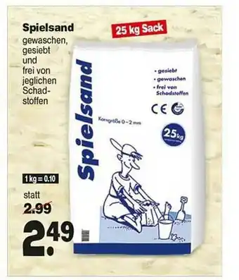 Repo Markt Spielsand Angebot