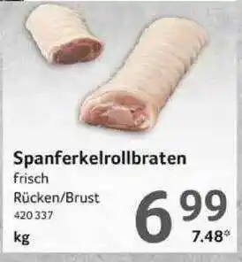 Selgros Spanferkelrollbraten Angebot