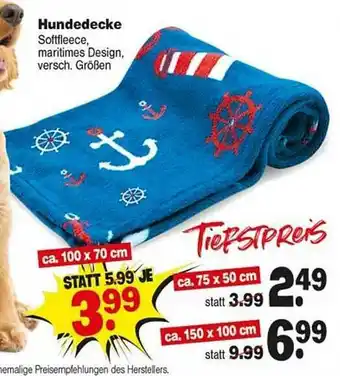 Repo Markt Hundedecke Angebot