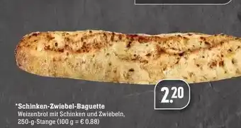 Edeka Schinken-zwiebel-baguette Angebot