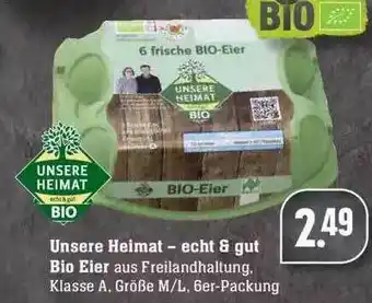 Edeka Unsere Heimat - Echt & Gut Bio Eier Angebot