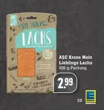 Edeka Asc Krone Mein Lieblings Lachs Angebot