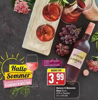 Edeka Genuss & Momente Rosé Angebot