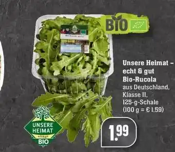 Edeka Unsere Heimat Bio-rucola Angebot