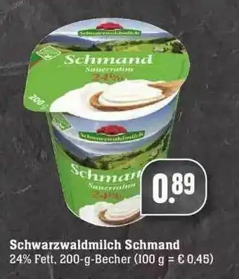 Edeka Schwarzwaldmilch Schmand Angebot