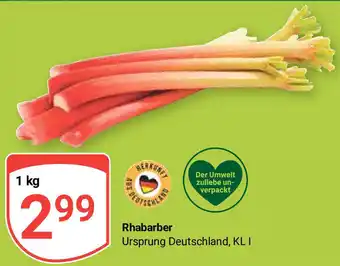 Globus Rhabarber 1 kg Angebot