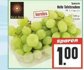 Edeka Helle Tafeltrauben Angebot