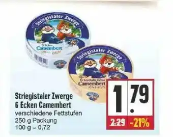 Edeka Streigistaler Zwerge 6 Ecken Camembert Angebot