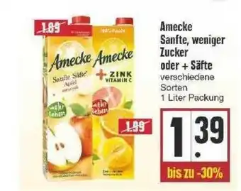 Edeka Amecke Sanfte, Weniger Zucker Oder +säfte Angebot