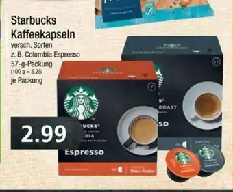 Edeka Frischemarkt Starbucks Kaffeekapseln Angebot