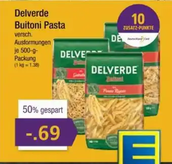 Edeka Frischemarkt Delverde Buitoni Pasta Angebot