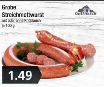 Edeka Frischemarkt Grobe Streichmettwurst Gutfleisch Angebot