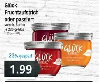 Edeka Frischemarkt Glück Fruchtaufstrich Oder Passiert Angebot