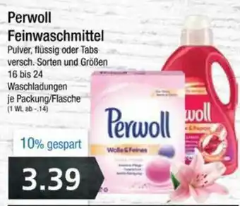 Edeka Frischemarkt Perwoll Feinwaschmittel Angebot