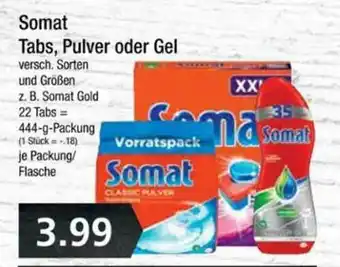 Edeka Frischemarkt Somat Tabs Pulver Oder Gel Angebot