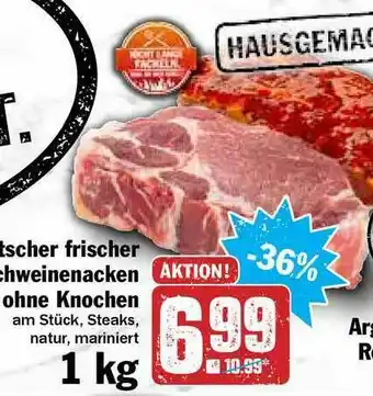 Hit Deutscher Frischer Schweinenacken Ohne Knochen Angebot