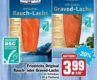 Hit Friedrichs Original Rauch Oder Graved Lachs Angebot