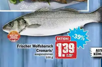 Hit Frischer Wolfsbarsch Cromaris Angebot