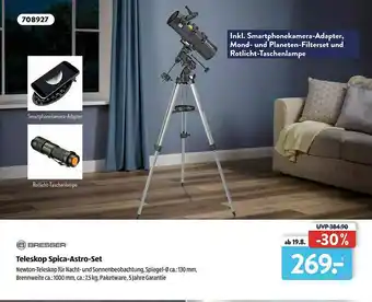 Aldi Süd Bresser Teleskop Spica-astro-set Angebot