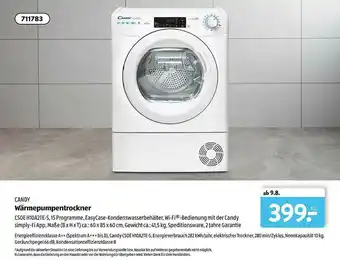 Aldi Süd Candy Wärmepumpentrockner Angebot