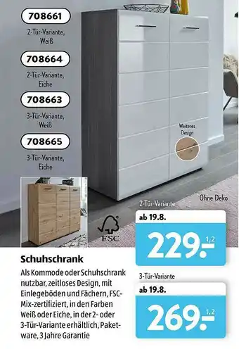 Aldi Süd Schuhschrank Angebot